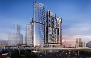 Sun Group Cầu Giấy tọa lạc tại ngã tư Phạm Hùng - Xuân Thủy, vị trí trung tâm quận Cầu Giấy, được phát triển bởi Tập đoàn Sun Group