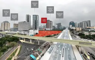 Vị trí đắc địa Sun Group Cầu Giấy giữa trung tâm Hà Nội, kết nối thuận tiện với Indochina Plaza và hệ thống giao thông huyết mạch.